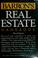 Cover of: Barron's real estate handbook
