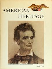 Cover of: American heritage: April 1961, vol. XII, no. 3.