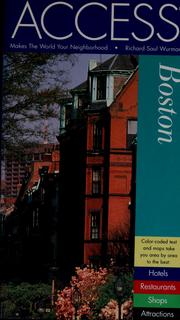 Cover of: Access Boston