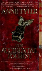 Cover of: The accidental tourist by Anne Tyler