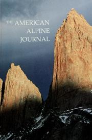 Cover of: The american alpine journal: 2002 : [the world's most significant climbs]