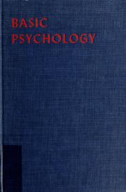 Cover of: Basic psychology; a study of the modern healthy mind.