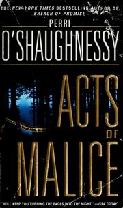Cover of: Acts of malice