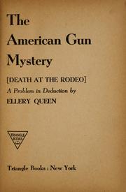 Cover of: The American gun mystery by Ellery Queen
