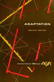 Cover of: Adaptation