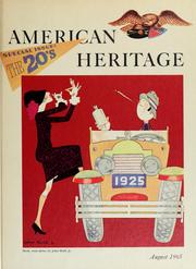 Cover of: American heritage: August 1965, vol. XVI, no. 5.