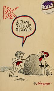 Cover of: B.C.: A Clam For Your Thoughts