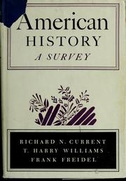 Cover of: American history by Richard N. Current