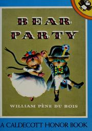 Bear party by William Pène Du Bois