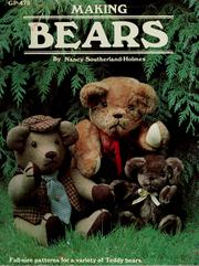 Cover of: Bears! bears! bears!: featuring teddy bears with full-size patterns