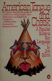 Cover of: American tongue and cheek by Jim Quinn