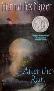 Cover of: After the rain by Norma Fox Mazer
