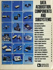 Cover of: Analog devices by 