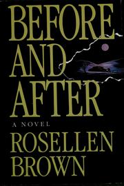 Cover of Before and after