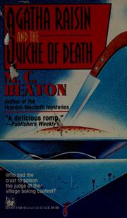 Cover of: Agatha Raisin and the quiche of death