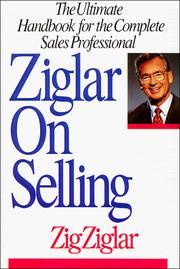 Ziglar on Selling by Zig Ziglar, Ziglar