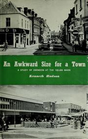 Cover of: (An) Awkward Size for a Town. by 