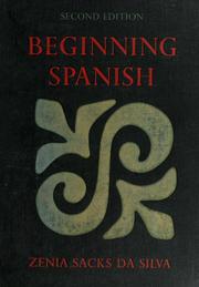 Cover of: Beginning Spanish by Zenia Sacks Da Silva