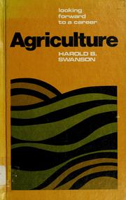 Cover of: Agriculture by Harold B. Swanson