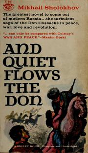 Cover of: And quiet flows the Don