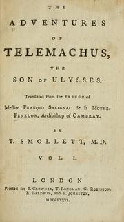 Cover of: The adventures of Telemachus, the son of Ulysses by François de Salignac de La Mothe-Fénelon