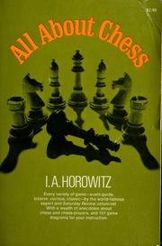 Cover of: All about chess