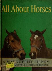 Cover of: All about horses