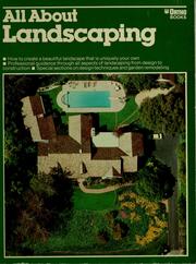 Cover of: All about landscaping