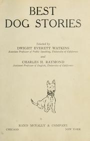 Cover of: Best dog stories by Dwight Everett Watkins