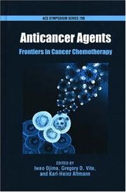 Cover of: Anticancer Agents by 
