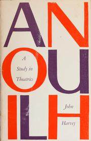 Cover of: Anouilh by John E. Harvey