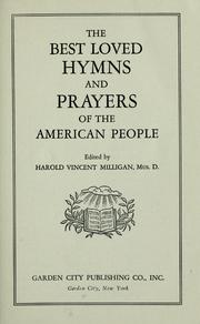 Cover of: The best loved hymns and prayers of the American people