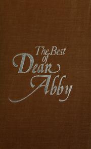 Cover of: The best of Dear Abby