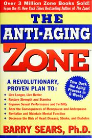 Cover of: The anti-aging zone