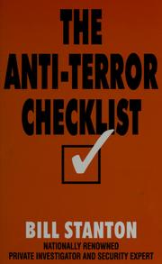 Cover of: The anti-terror checklist by Bill Stanton