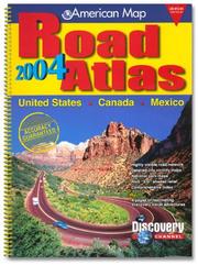Cover of: Amc Us/Canada/Mexico Road Atlas 2004: Standard (Road Atlas: United States, Canada, Mexico (Spiral))