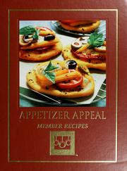 Cover of: Appetizer appeal: member recipes