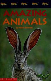 Cover of: Amazing Animals by 
