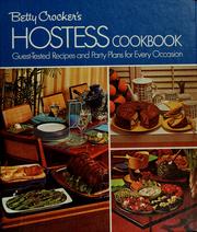 Cover of: Betty Crocker's Hostess cookbook. by Betty Crocker