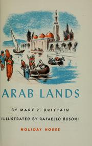 Cover of: Arab lands