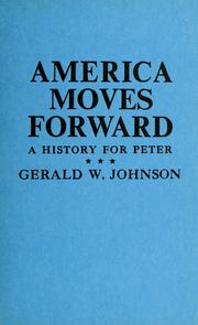 Cover of: America moves forward.