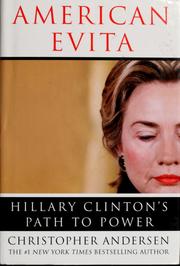 Cover of: American Evita: Hillary Clinton's Path to Power