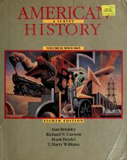 Cover of: American history by Alan Brinkley