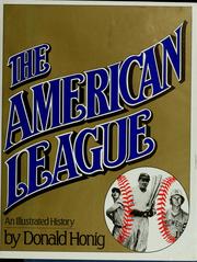 Cover of: The American League: an illustrated history