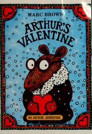 Cover of: Arthur's valentine by Marc Brown