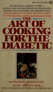 Cover of: The art of cooking for the diabetic