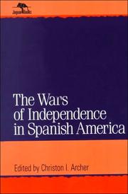 Cover of: Wars of Independence in Spanish America (Jaguar Books on Latin America)