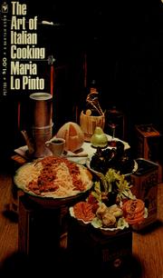 Cover of: The art of Italian cooking by Maria Lo Pinto