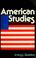 Cover of: American studies