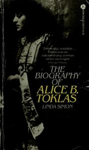 Cover of: The biography of Alice B. Toklas